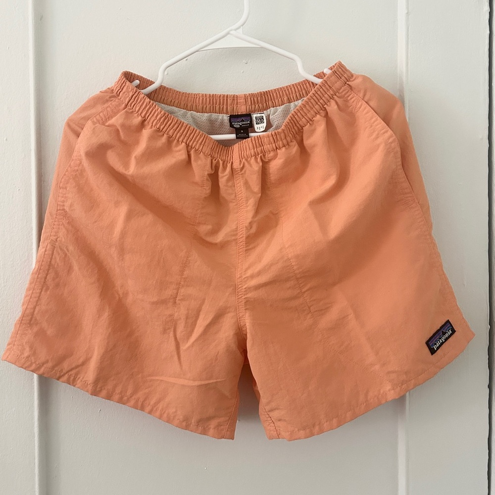 Patagonia Men's Orange (Coral) Baggies Resortwear Swim Trunk Short S/W26/L4.75